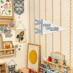 Surf Felt Pennant Banner Flags Ocean Nursery Playroom Wall Decor - Image 5