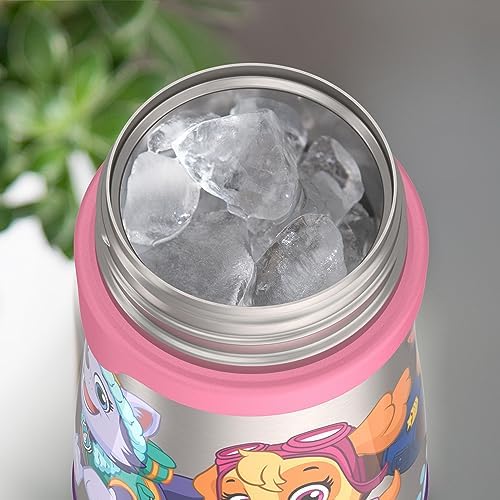 THERMOS Vacuum Insulated Stainless Steel 10oz Straw Bottle, Paw Patrol Girl - Image 5