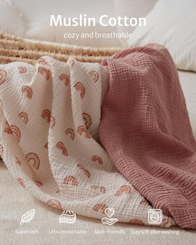 Blissful Diary Muslin Changing Pad Cover - Image 2