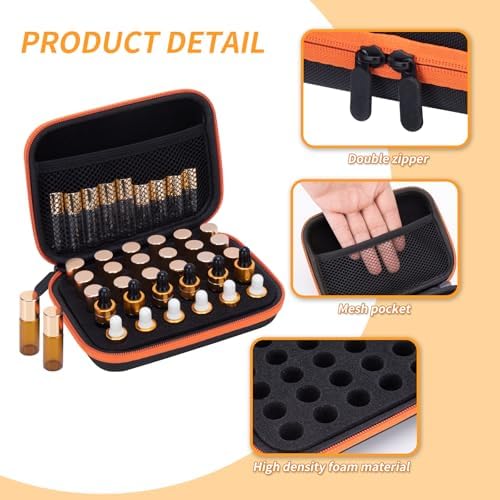 DHXYZZB Vial Storage Case 30 Slot Fits 1-3ML Vials - Image 5