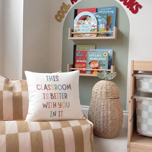 Boho Classroom Decor Pillow Cover 18x18 - Image 7