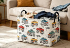 Essme Rectangular Monster Truck Baskets, Car Storage Bins - Image 4