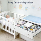DIMJ Drawer Organizer Clothes- 26 Pack Baby Dresser Organizer - Image 3