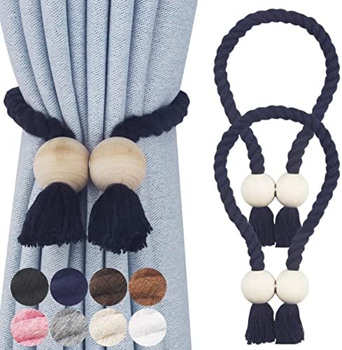 Magnetic Curtain Tiebacks Decorative Tie Back Drapes Holdbacks Nieffeiy by CurtianTiebacks