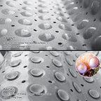 TEESHLY Bathtub Mats for Shower Tub, Extra Long Non-Slip 39 x 16 Inch Bath Mat - Image 3