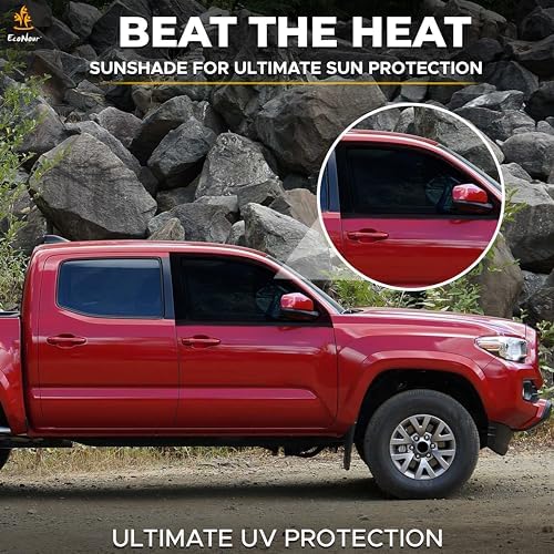EcoNour Car Front Side Window Sun Shades Compatible - Image 6