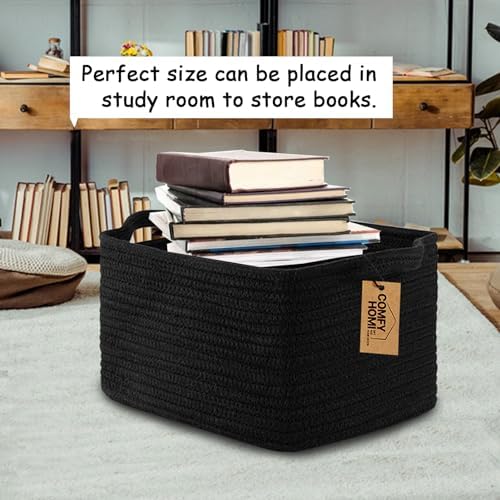 COMFY-HOMI Cotton Rope Woven Basket - Image 2