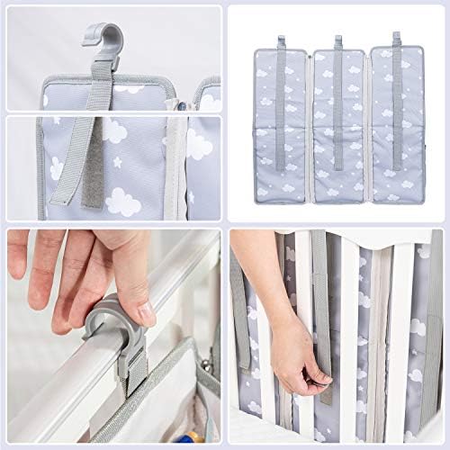 Orzbow 3-in-1 Hanging Diaper Caddy Organizer - Image 3