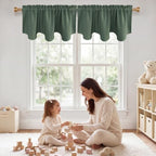 NICETOWN Kitchen Curtain Blackout Valance by NICETOWN