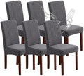 Waterproof Dining Room Chair Covers Set of 6 Slipcovers by Genina