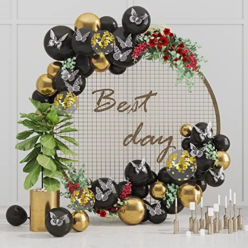 SAOROPEB 3D Butterfly Wall Decor 48 Pcs Pearl White Butterfly Decorations - Image 2