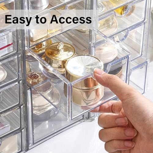 Prsildan Acrylic Drawer Makeup Organizer - Image 4