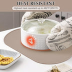 Silicone Placemat Set of 4, Heat Resistant Placemats - Image 3
