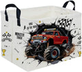 Rectangular Monster Truck Basket, Racing Car Storage Baskets, Cute Basket by FXOCSHE