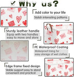 Valentines basket, Collapsible waterproof nursery laundry basket, Valentine's - Image 6