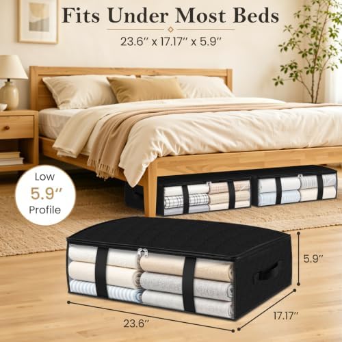 StorageRight Under Bed Storage Bags, 8 Pack - Image 2