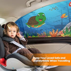 Car Window Shades-Side Window Sun Shades, UV Protection Breathable Spandex Baby - Image 2