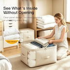 Comforter Storage Bag, Large Capacity Blanket Storage Bags 3-Layer Ultra Space - Image 6