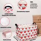 Valentine's Day Basket Gift for Empty Cute Heart Large Storage Bin for Kid and - Image 5