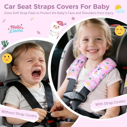 COOLBEBE Car Seat Straps Shoulder Pads - Image 5
