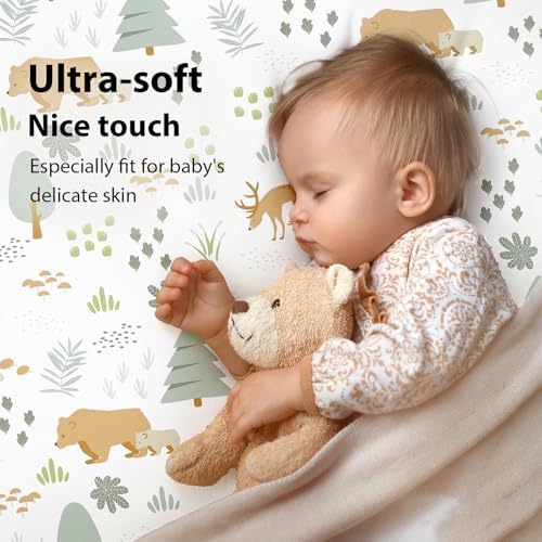 Bassinet Sheets Boy 33”x20” Compatible - Image 2
