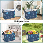 Rectangular Space Storage Bin Nursery Hamper - Image 5