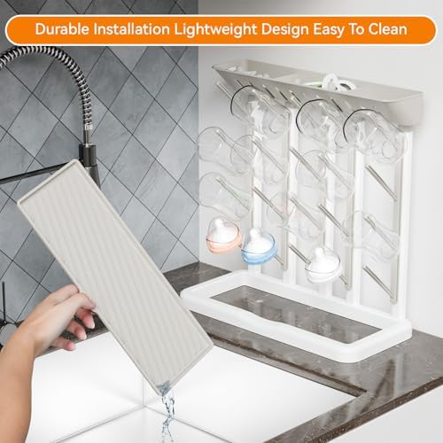 Yieach Larger Baby Bottles Drying Rack - Image 4