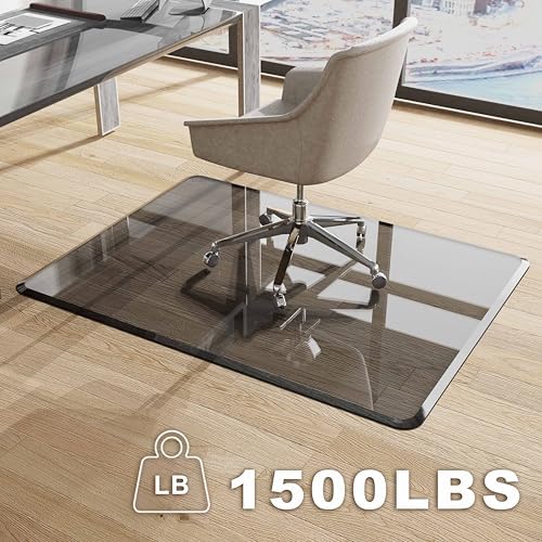 MESAILUP Beveled Edge Office Chair Mat - Image 4
