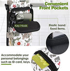 Nuovoware Water Bottle Carrier Bag, Hibiscus White - Image 2