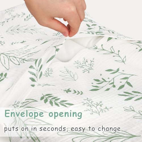 Hooyax Muslin Baby Lounger Cover 2 Pack - Image 4