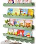 OurWarm Floating Book Shelves for Wall, 16 Inch Nursery Book Shelves Wall by OurWarm