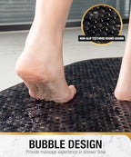 HITSLAM Non Slip Bathtub Mat, 27x15 Inch Bath Mat - Image 3