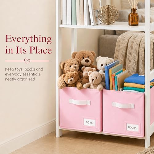 Storage Cubes 8 Pack, 11 Inch Fabric Storage Cubes Organizer Bins - Image 5