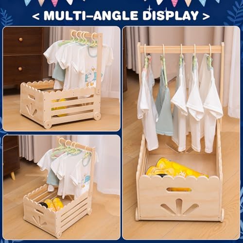 Wooden Baby Shower Crate Closet - Image 6