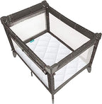 Zippered Mini Crib Mattress Protector Waterproof, 6-Sided Encasement - Image 7