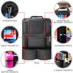 Helteko Backseat Car Organizer, Kick Mats Back Seat Protector - Image 6