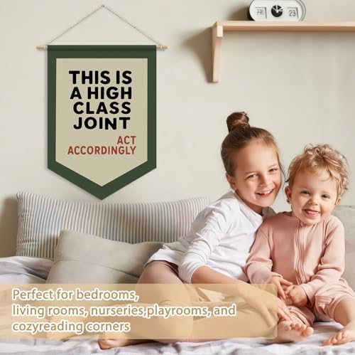 Funny This Is a High Class Joint Wall Banner Pennants Flag - Image 3