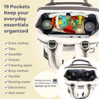 RUVALINO Diaper Bag Backpack-Multifunction Baby Travel Bag - Image 3