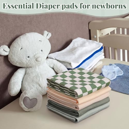 Hahafelt 5 Pcs Waterproof Changing Pad Liner - Image 5