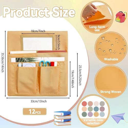 gisgfim 12 Pcs Small Chair Pockets - Image 2