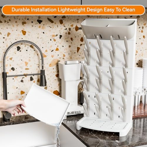 SuoXing Vertical Baby Bottle Drying Rack - Image 4