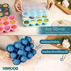 Silicone Freezer Tray with Lid, 1.5oz x 12 Pods - Image 3