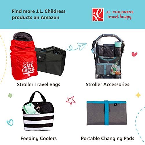 J.L. Childress Universal Side-Carry Car Seat Travel Bag - Image 7