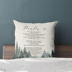 KongMoTree Bible Verse Throw Pillow Cover Cushion Case, Blessing Gift, - Image 4