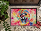 Caroline's Treasures DAC3963JMAT Hippie Animal Badger Doormat Front Door Mat - Image 3