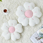 Flower Pillow, Cute Daisy Decorative Throw Pillows, 15 Inches - Image 2