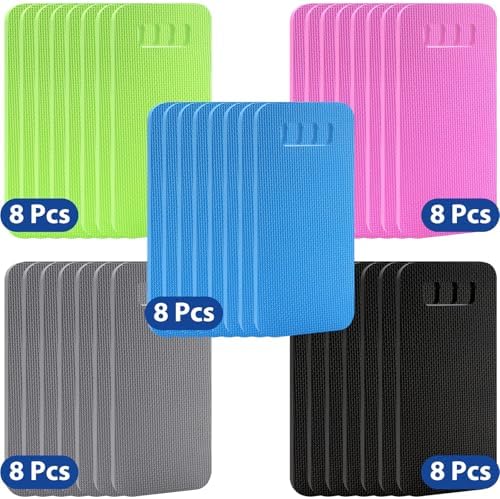 Riakrum 40 Pcs Garden Kneeling Pad Garden Knee Pad Thick Foam Knee Mat - Image 6