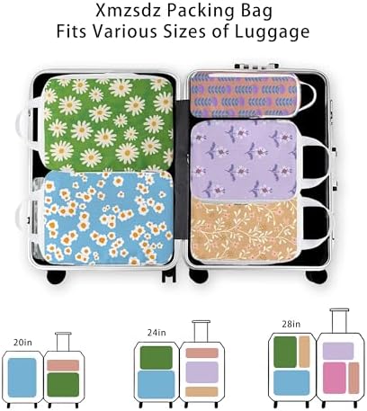 8 Pcs Compression Packing Cubes - Image 5