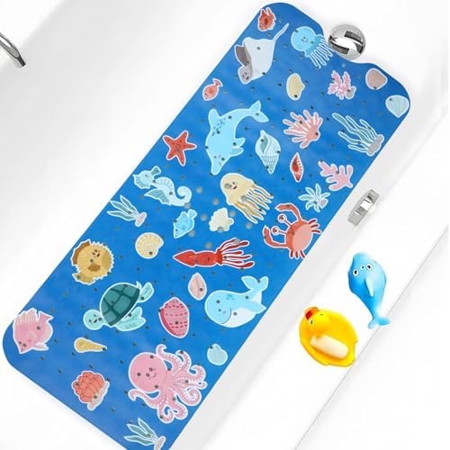 Bath Tub Shower Mat Non Slip Kids Bathtub Mat Anti Slip Baby Bath Mat by Tubozadi