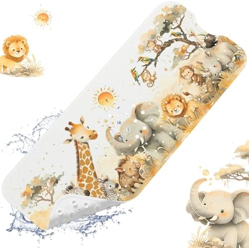 XIYUNTE Bath Mat for Tub Non Slip Bathtub Mat Non Slip 40x16 Baby Bath Mat by XIYUNTE